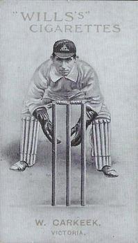 1911-12 Wills's Australian and English Cricketers #29 Barlow Carkeek Front
