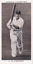 1938 Ogden's Prominent Cricketers #9 Laurie Fishlock Front