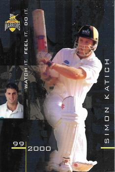 1999-00 Western Warriors Cricket #NNO Simon Katich Front