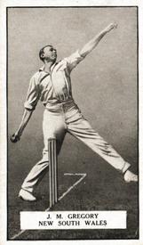 1926 Gallaher Cigarettes Famous Cricketers #97 Jack Gregory Front