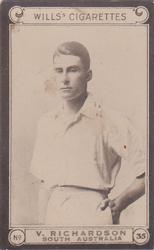 1926 Wills's Cricketers #35 Vic Richardson Front