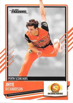 2021-22 TLA Traders Cricket Australia #123 Jhye Richardson Front