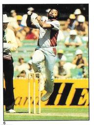 1982 Scanlens Cricket Stickers #6 Andy Roberts Front