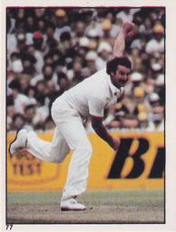1982 Scanlens Cricket Stickers #77 Dennis Lillee Front