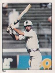 1982 Scanlens Cricket Stickers #104 Richard Hadlee Front