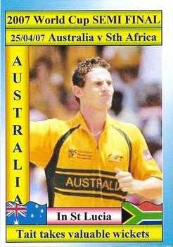 2007 Cricket World Cup #31 Shaun Tait Front
