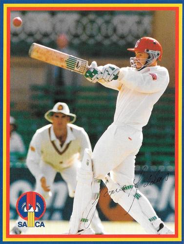1995-96 South Australian Cricket Association #NNO Jamie Siddons Front