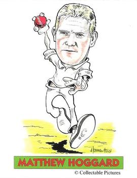 2005 Collectable Pictures The Ashes #10 Matthew Hoggard Front