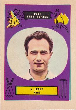 1961 A&BC Cricket 1961 Test Series (Large Border) #19 Stuart Leary Front