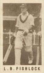 1946-47 Coles Cricketers (Framelines) #NNO Laurie Fishlock Front