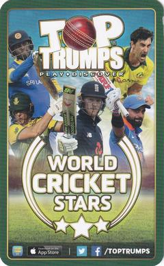 2020 Top Trumps World Cricket Stars #NNO AB de Villiers Back
