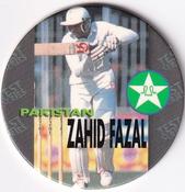 1995 Crown & Andrews Cricket Test Series & Sheffield Shield POG Pack Milk Caps #C47 Zahid Fazal Front