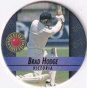 1995 Crown & Andrews Cricket Test Series & Sheffield Shield POG Pack Milk Caps #C96 Brad Hodge Front