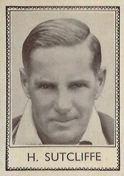 1938 Barratt & Co Famous Cricketers #22 Herbert Sutcliffe Front