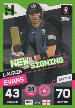 2022 Topps Cricket Attax The Hundred #203 Laurie Evans Front