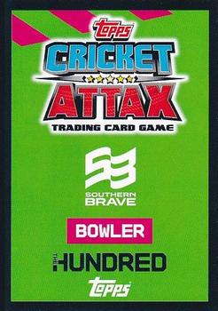 2022 Topps Cricket Attax The Hundred - Limited Edition #LE12 Anya Shrubsole Back