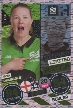 2022 Topps Cricket Attax The Hundred - Limited Edition #LE12 Anya Shrubsole Front