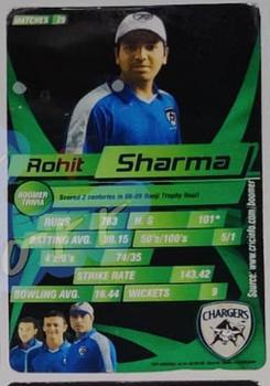 2009-10 Boomer IPL #NNO Rohit Sharma Front