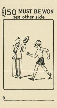 1930 Bondman Famous Cricketers Puzzle Series #9 Charlie Walker Front