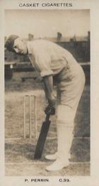 1922 J.A. Pattreiouex Cricketers #C39 Percy Perrin Front