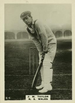 1923-25 Godfrey Phillips Cricketers #6 Johnny Taylor Front