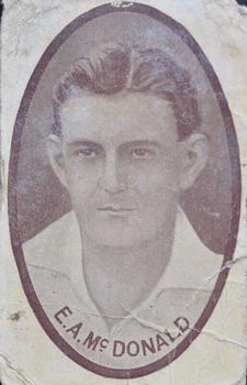 1920-21 Australian Cricketers #NNO Ted McDonald Front
