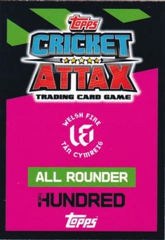 2023 Topps Cricket Attax The Hundred #59 Joe Clarke Back