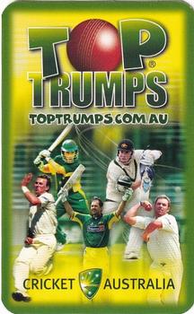2006 Top Trumps Cricket Australia #NNO Phil Jaques Back