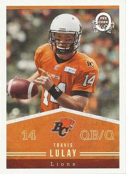 2014 Upper Deck CFL - O-Pee-Chee #1 Travis Lulay Front