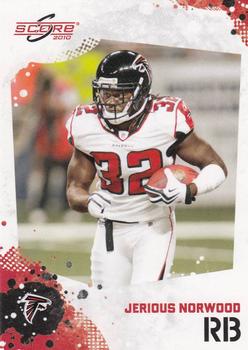 2010 Score #12 Jerious Norwood Front