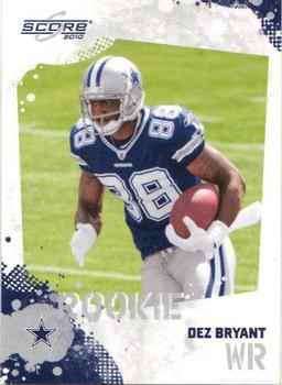 2010 Score #334 Dez Bryant Front
