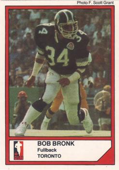 1984 JOGO #2 Bob Bronk Front