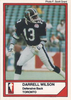 1984 JOGO #10 Darrell Wilson Front