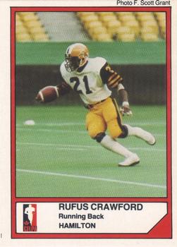 1984 JOGO #42 Rufus Crawford Front