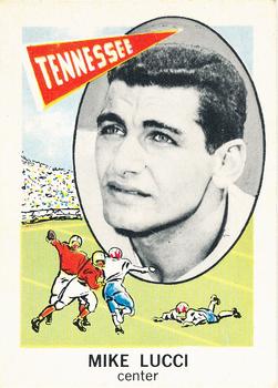 1961 Nu-Cards Football Stars #121 Mike Lucci Front
