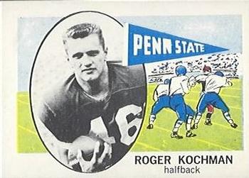 1961 Nu-Cards Football Stars #148 Roger Kochman Front