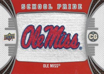 2014 Upper Deck Conference Greats - Manufactured Patches #P-5 Mississippi Primary Logo Front