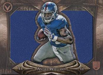 2014 Topps Valor - Jumbo Relics Courage #VJR-AW Andre Williams Front