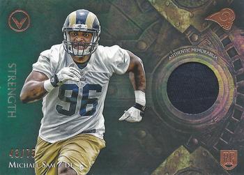 2014 Topps Valor - Patches Strength #VP-MS Michael Sam Front