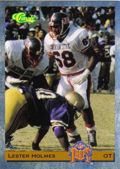 1993 Classic #16 Lester Holmes  Front