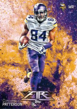 2014 Topps Fire #9 Cordarrelle Patterson Front