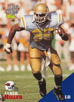 1994 Classic NFL Draft #28 Jamir Miller  Front