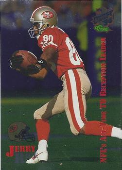 1994 Classic NFL Draft #JR1 Jerry Rice  Front