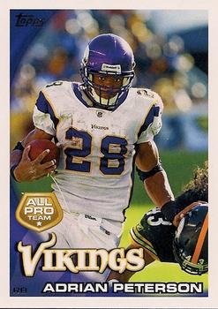2010 Topps #103 Adrian Peterson  Front