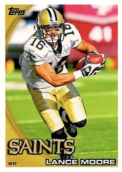 2010 Topps #308 Lance Moore Front