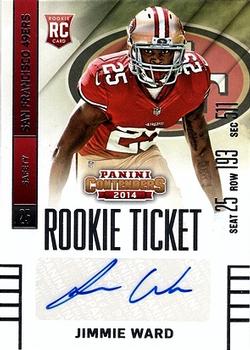 2014 Panini Contenders #142 Jimmie Ward Front