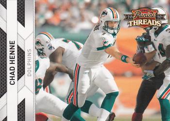2010 Panini Threads #76 Chad Henne  Front