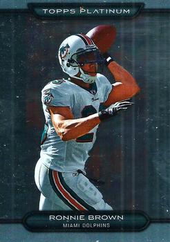 2010 Topps Platinum #161 Ronnie Brown  Front
