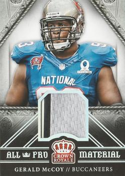 2014 Panini Crown Royale - All-Pro Materials Prime #18 Gerald McCoy Front