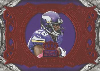 2014 Panini Crown Royale - Master Craftsmen Red #MC4 Adrian Peterson Front